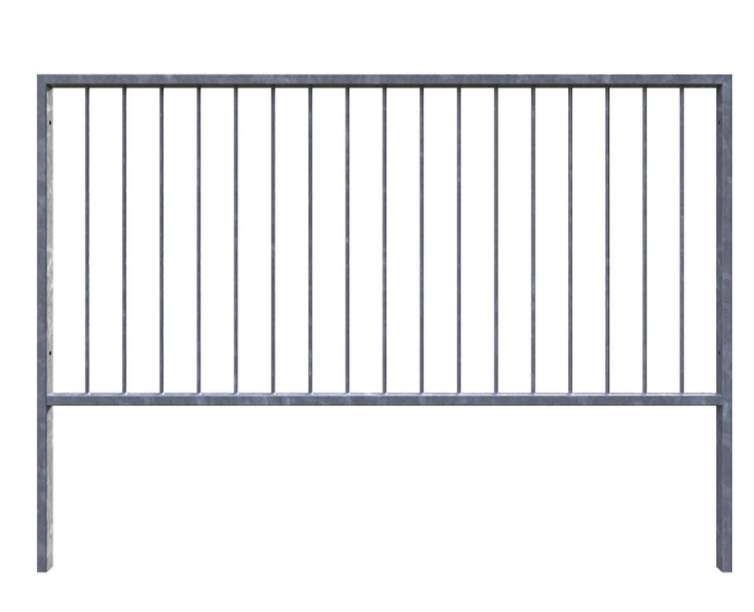 Pedestrian Barrier - 12mm Bars