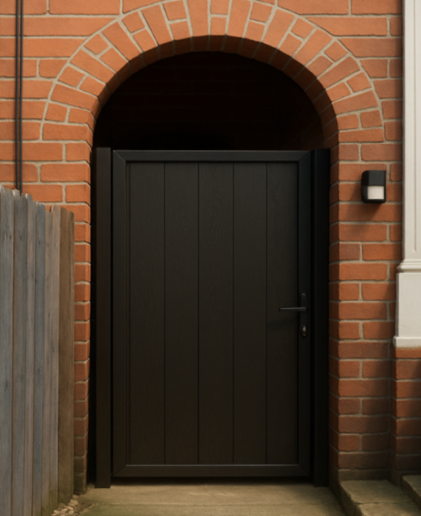 Single Leaf Composite Gate